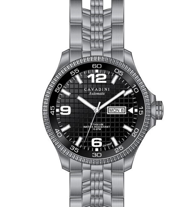 Cavadini Automatic Titanium CV-1604T